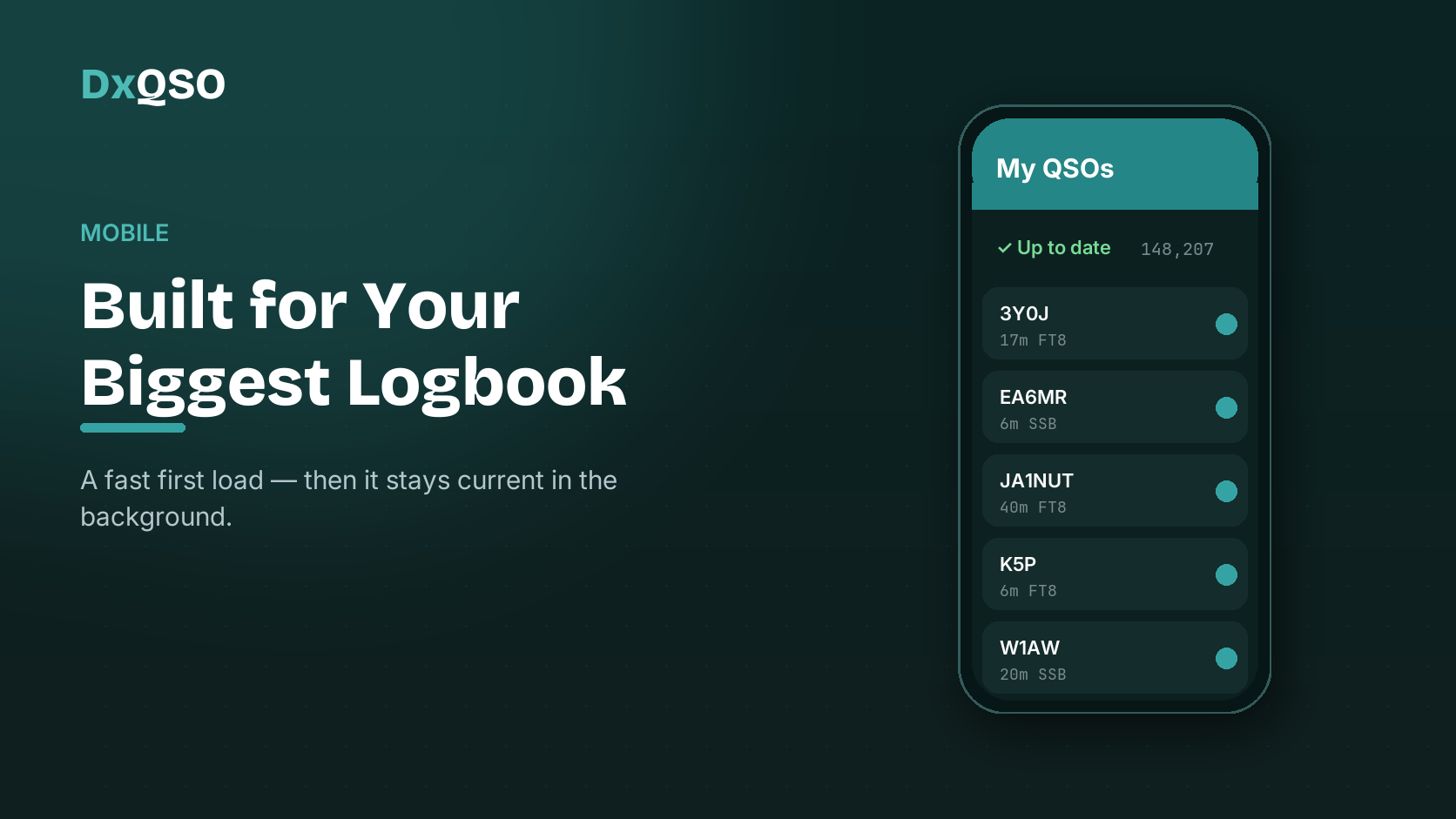 Built for Your Biggest Logbook