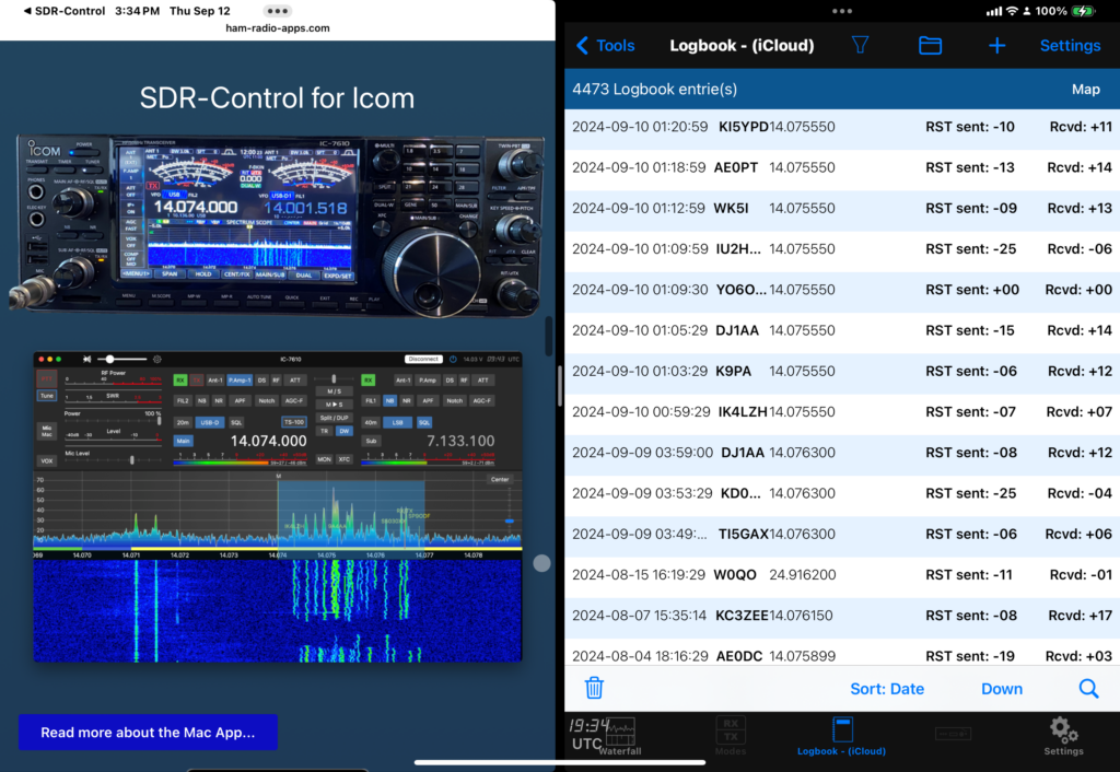 SDR Control App